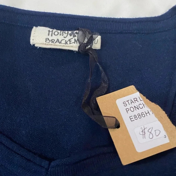 Molly Bracken Navy laced  poncho - Picture 7 of 11